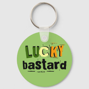 St. Patrick's Day Lucky Bastard KeyChain