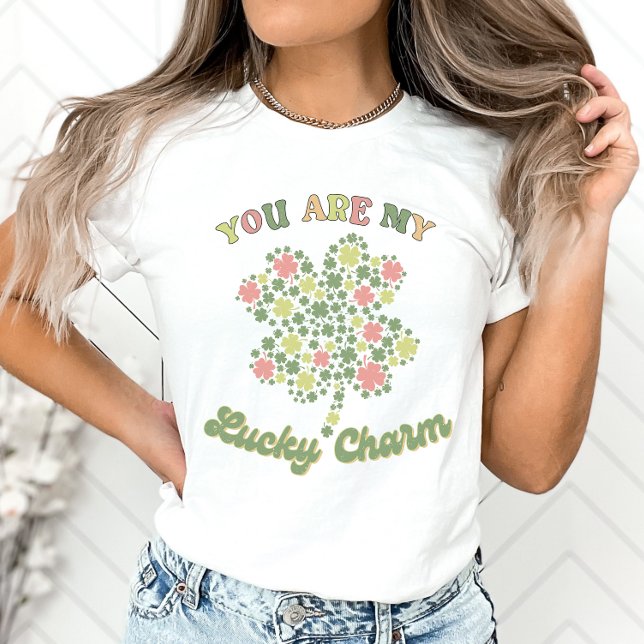 St. Patrick's Day Lucky Clover Shirt, Shamrock  T-Shirt (Creator Uploaded)