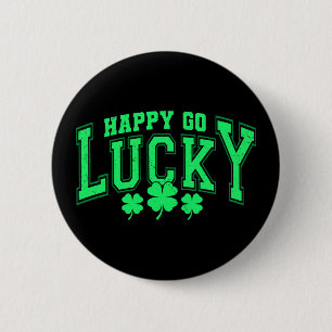St Patrick's Day Lucky green beer stylish 6 Cm Round Badge