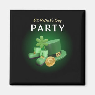 St. Patricks Day Lucky Irish -Funny Lucky Irish    Magnet