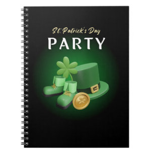 St. Patricks Day Lucky Irish -Funny Lucky Irish Notebook