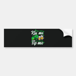 St Patrick's Day Lucky Shamrock  Bumper Sticker