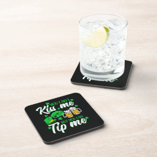 St Patrick's Day Lucky Shamrock Coaster