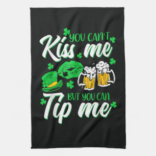 St Patrick's Day Lucky Shamrock Tea Towel