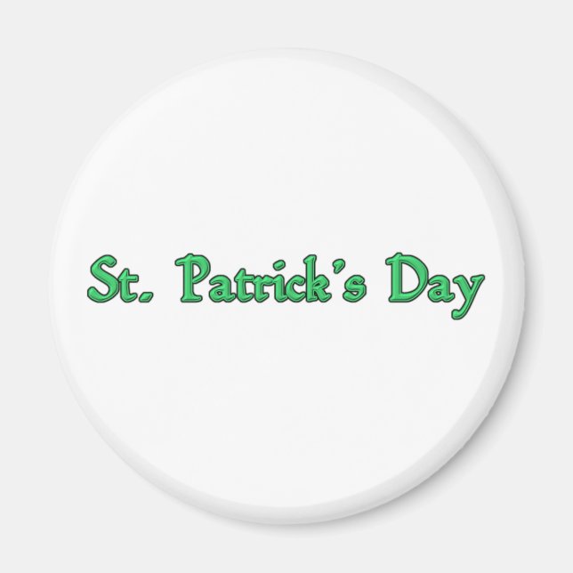St. Patrick's Day Magnet (Front)