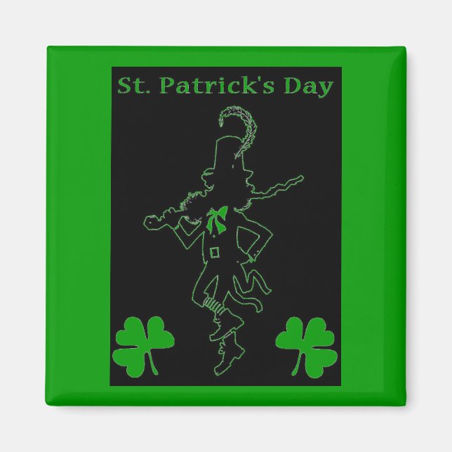St. Patrick's Day  Magnet (Front)