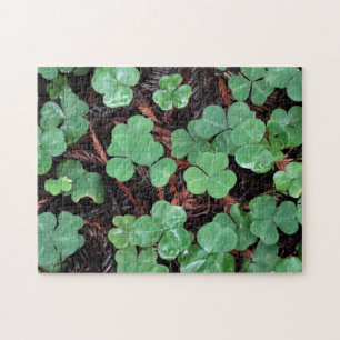 St Patrick's Day March Madness Clover Puzzle