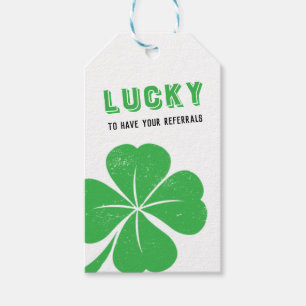 St Patrick's Day March Realtor Pop By Gift Tags
