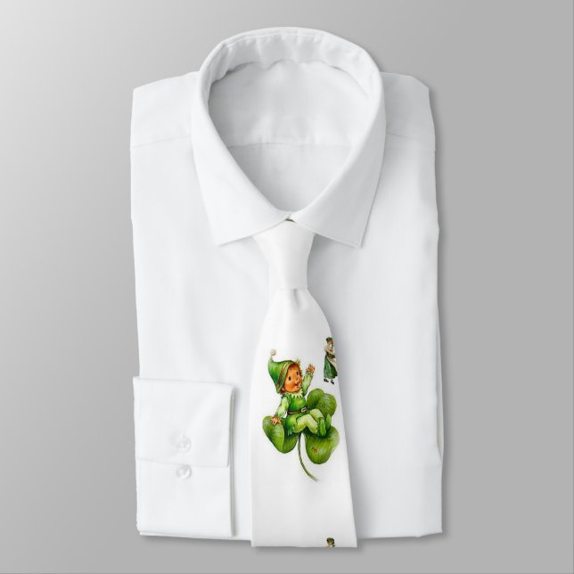 St. Patrick's Day Men Designer Ties (Tied)