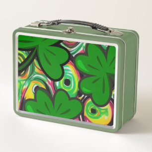 St. Patrick's Day Metal Lunch Box