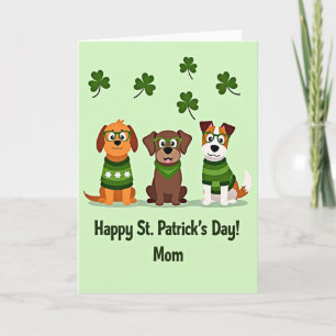 St Patricks Day Mom Card