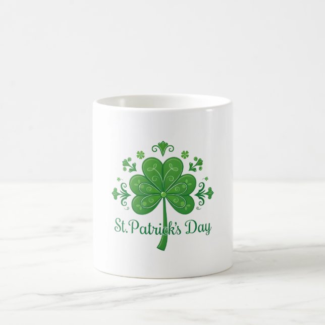 St. Patrick's Day Motif Coffee Mug (Center)