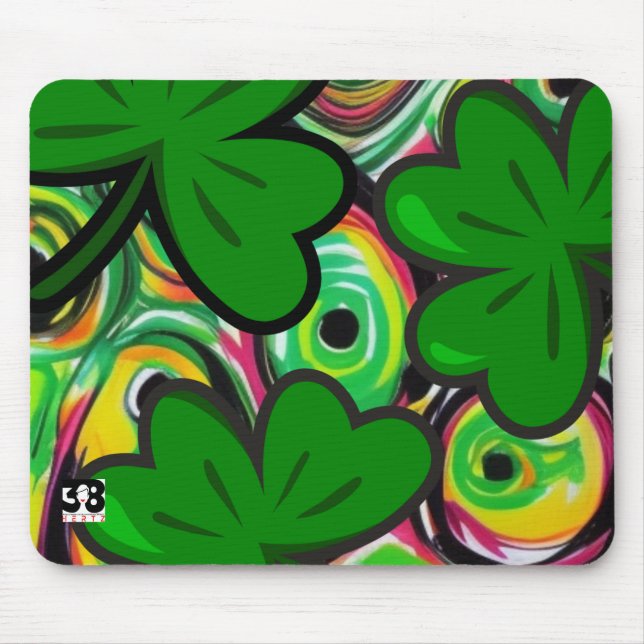 St. Patrick's Day Mouse Pad (Front)