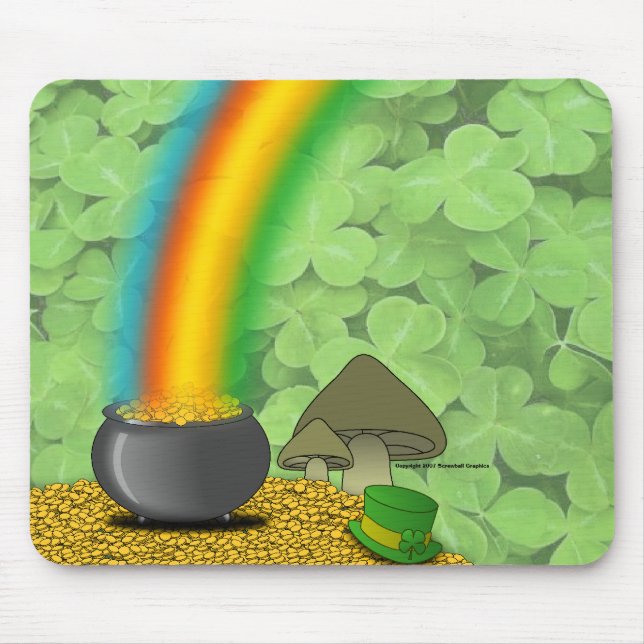 St. Patrick's Day Mousepad (Front)