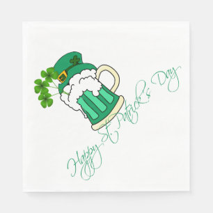 St Patrick's Day Napkin