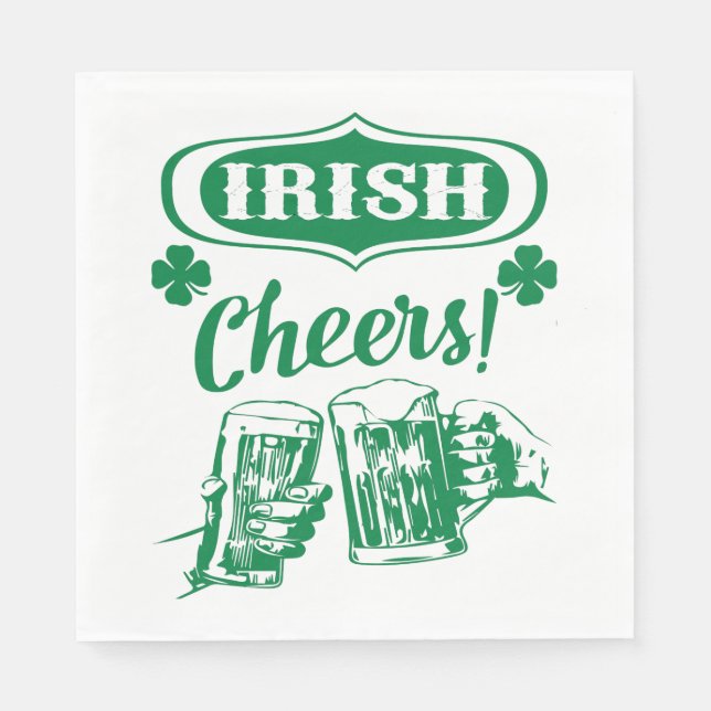 St Patrick's Day Napkins (Front)