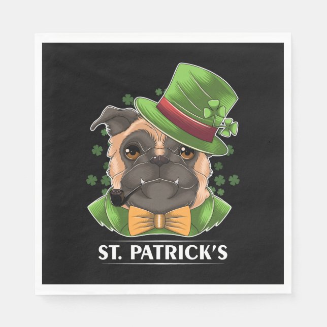St Patrick's Day Napkins (Front)