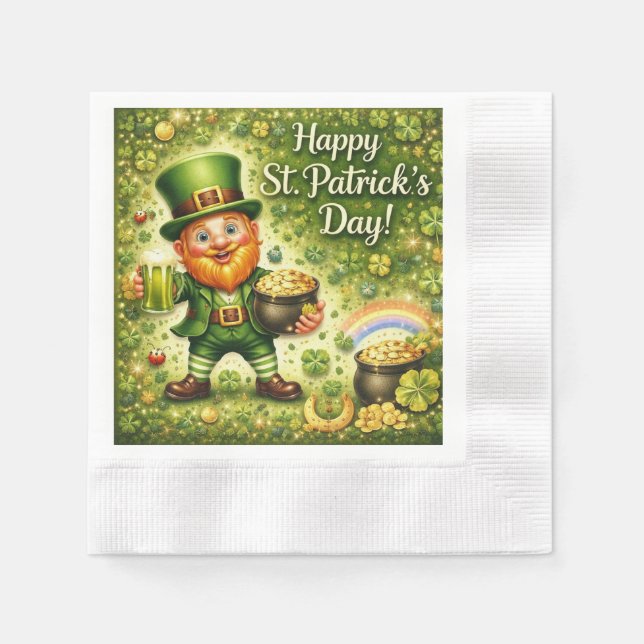 St. Patrick's Day Napkins (Front)