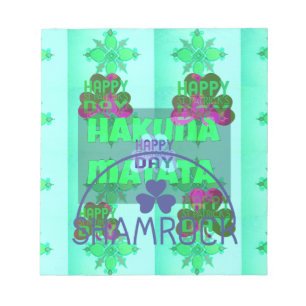 St. Patrick's day Notepad