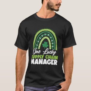 St Patricks Day One Lucky Supply Chain Manager T-Shirt