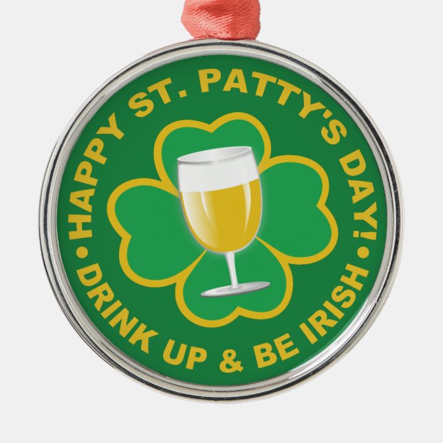St. Patrick's Day ornament (Front)