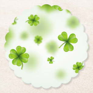 St Patrick's Day  Paper Coaster
