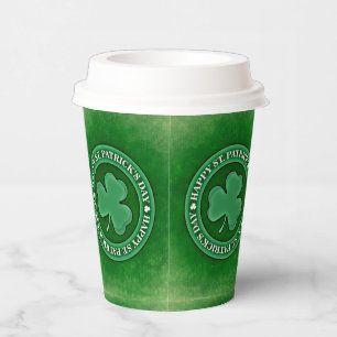 St Patrick's Day  Paper Cups