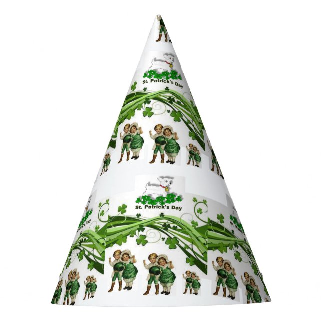 St. Patrick's Day Paper Hat (Front)