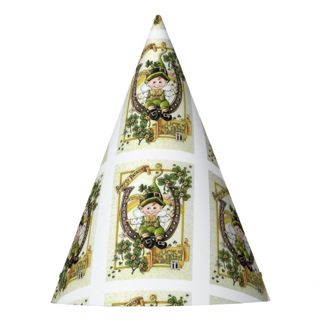 St. Patrick's Day Paper Hat (Front)