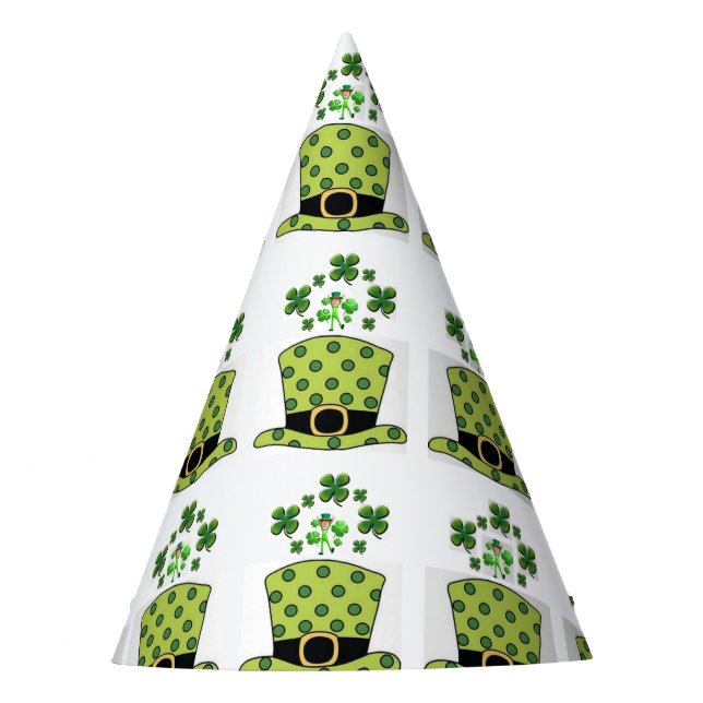St. Patrick's Day Paper Hat (Front)