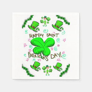 St. Patrick's Day Paper Napkins