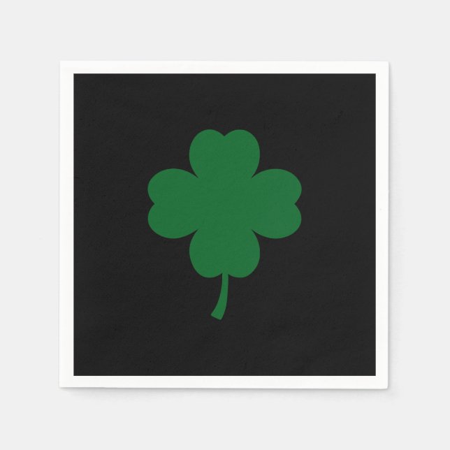 St. Patrick's Day Paper Napkins (Front)
