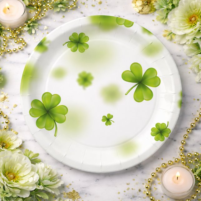 St Patrick's Day Paper Plate (Creator Uploaded)
