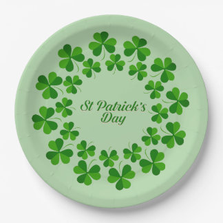 St. Patrick's Day Paper Plates