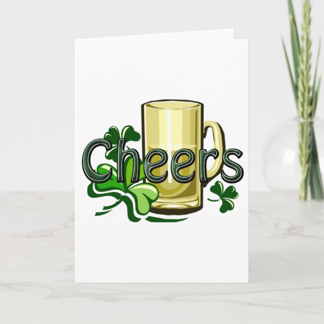 St. Patricks Day Parade Birmingham Card (Front)