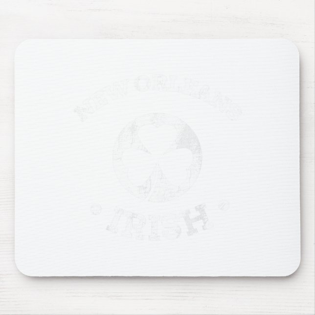 St Patricks Day Parade Irish Clothing New Orleans  Mouse Pad (Front)