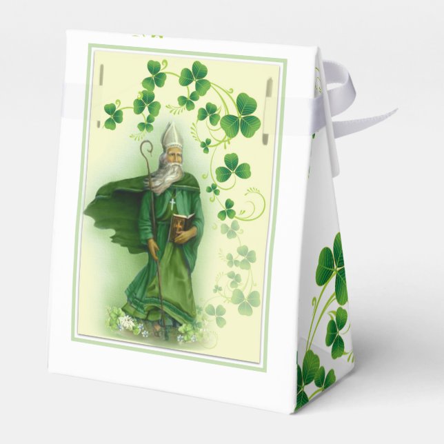 St. Patrick's Day Party Favours Favour Box (Back Side)