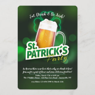 St. Patrick's Day Party Invitation