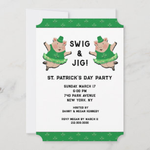 St. Patrick's Day Party Invitation