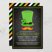 St. Patrick's Day Party Invitations
