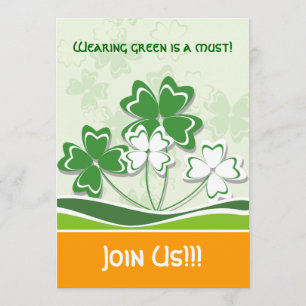 St. Patrick's Day Party Invitations