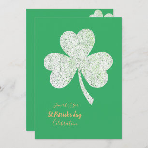 St. Patrick's Day Party invite - Custom Card