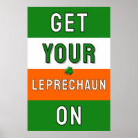 St. Patrick's Day Party Poster