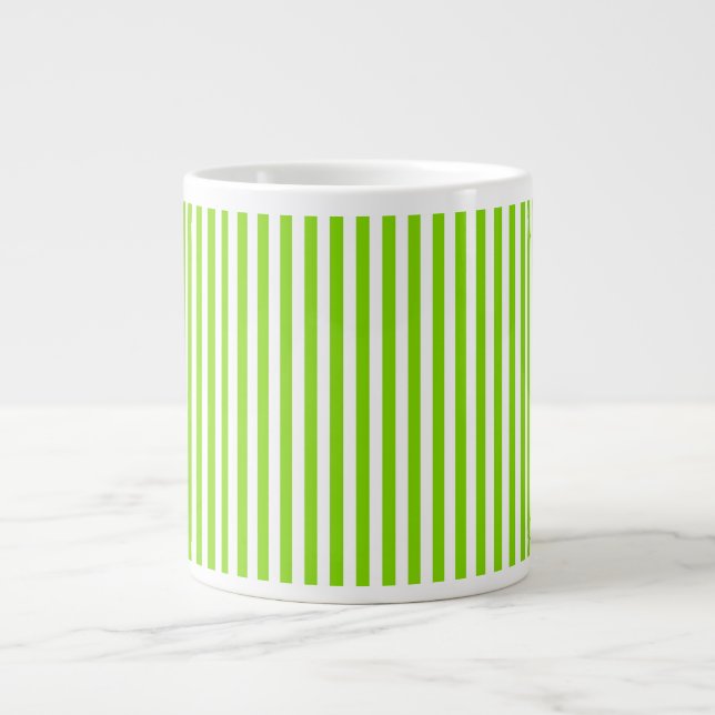 St. Patrick's Day Patern Large Coffee Mug (Front)