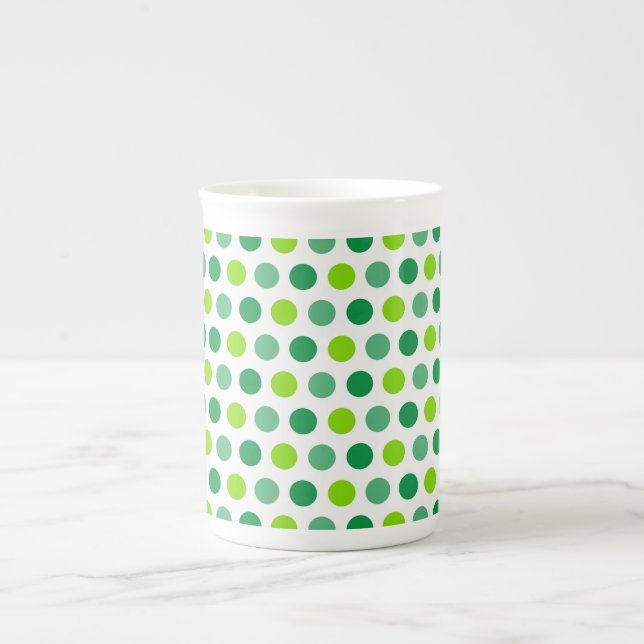 St. Patrick's Day Pattern-57491 Bone China Mug (Front)