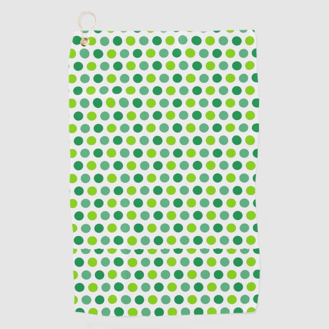 St. Patrick's Day Pattern-57491 Golf Towel (Front)