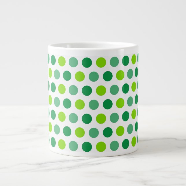 St. Patrick's Day Pattern-57491 Large Coffee Mug (Front)