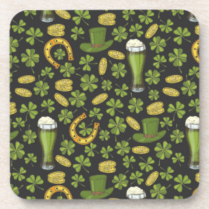 St. Patrick's Day Pattern Coaster