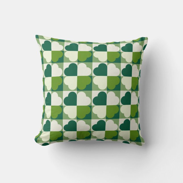 St. Patrick's Day Pattern Cushion (Front)