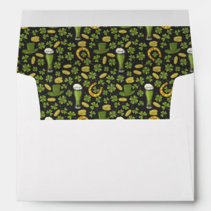 St. Patrick's Day Pattern Envelope